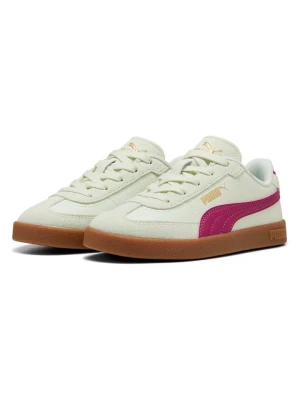 Puma Sneakersy "Club II Era" w kolorze jasnozielono-jagodowym rozmiar: 31