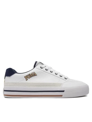 Puma Sneakersy Court Classic Vulc Retro Club 395089-01 Biały