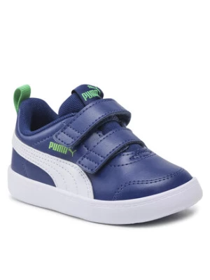 Puma Sneakersy Courtflex v2 V Inf 371544 16 Granatowy