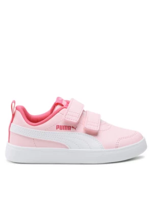 Puma Sneakersy Courtflex V2 V Ps 371543 25 Różowy
