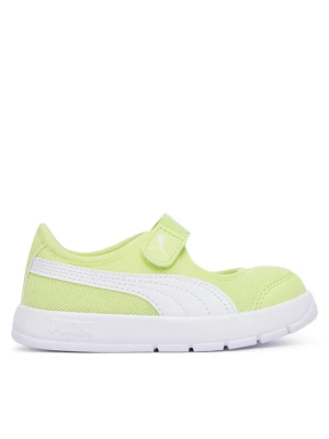 Puma Sneakersy Courtflex v3 Lina V Inf 400579 Zielony