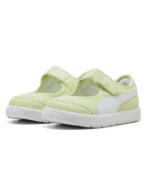 Puma Sneakersy "Courtflex v3 Lina V" w kolorze zielonym rozmiar: 38