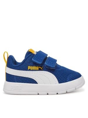 Puma Sneakersy Courtflex V3 Mesh Inf 398086 05 Niebieski