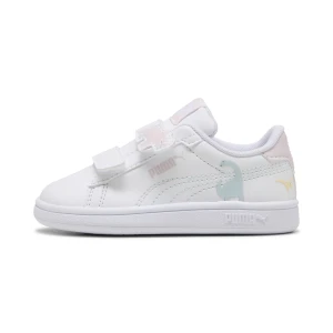 PUMA Sneakersy dla małych dzieci Smash 3.0 Dino, Akcesoria, Biały