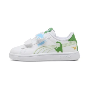 PUMA Sneakersy dla małych dzieci Smash 3.0 Dino, Akcesoria, Biały,