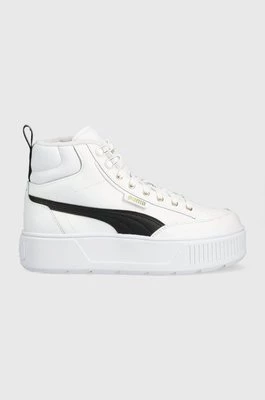 Puma sneakersy Karmen Mid kolor biały 385857