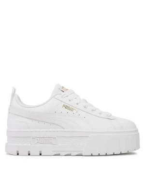 Puma Sneakersy Mayze Lth Jr 384527 Biały