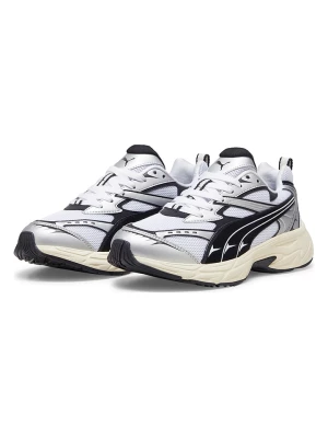 Puma Sneakersy "Morphic Retro" w kolorze srebrno-biało-czarnym rozmiar: 44
