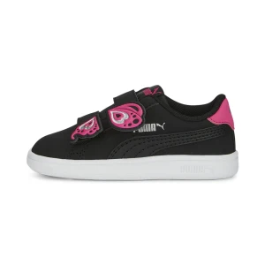 PUMA Sneakersy niemowlęce Smash v2 Butterfly AC, Buty, Czarny,