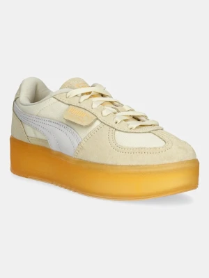 Puma sneakersy Palermo Elevata Xtra Wns damskie kolor żółty 401285