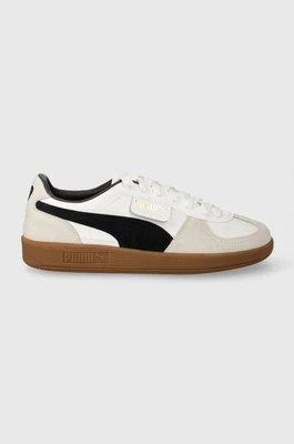 Puma sneakersy skórzane Palermo kolor biały 396464