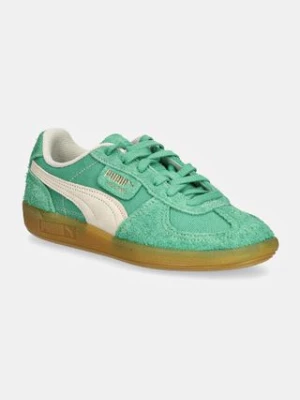 Puma sneakersy Palermo Vintage kolor turkusowy 396841