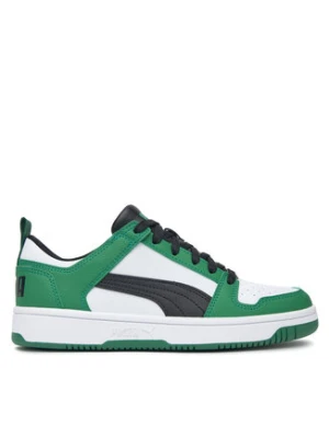 Puma Sneakersy REBOUND LAYUP LO SL JR 37049024 Zielony