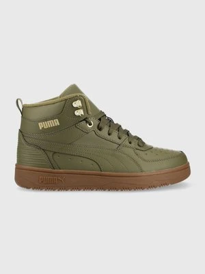 Puma sneakersy Rebound Rugged kolor zielony 387592