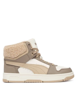 Puma Sneakersy Rebound Slam Mid Cozy Jr 407728 01 Szary