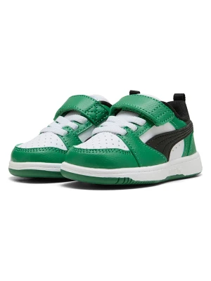 Puma Sneakersy "Rebound V6 Lo AC+" w kolorze zielonym rozmiar: 25