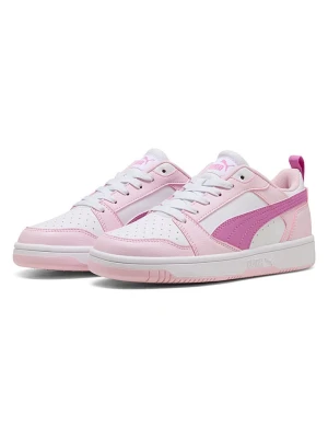 Puma Sneakersy "Rebound V6 Lo" w kolorze biało-jasnoróżowym rozmiar: 35, 5