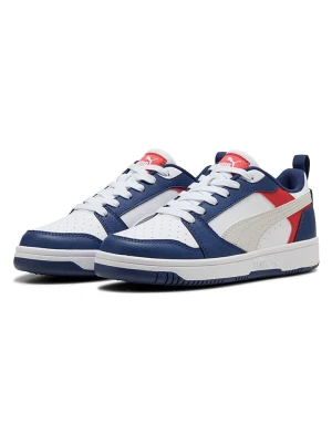 Puma Sneakersy "Rebound V6 Lo" w kolorze granatowo-białym rozmiar: 37