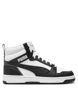 Puma Sneakersy Rebound v6 Mid Jr 393831 01 Biały