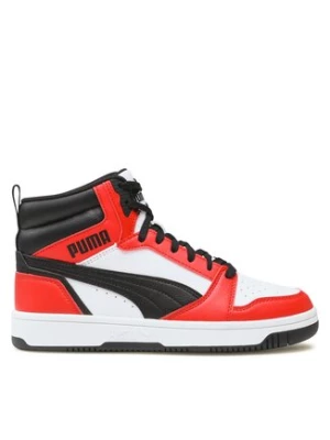 Puma Sneakersy Rebound V6 Mid Jr 393831 03 Biały