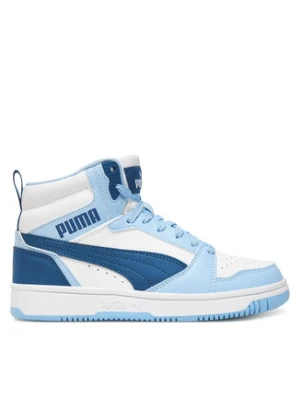 Puma Sneakersy Rebound V6 Mid Jr 393831 32 Biały