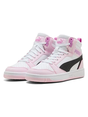 Puma Sneakersy "Rebound V6 Mid" w kolorze jasnoróżowo-białym rozmiar: 39