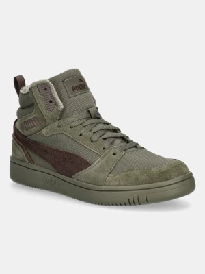 Puma sneakersy Rebound v6 WTR męskie kolor zielony 403511