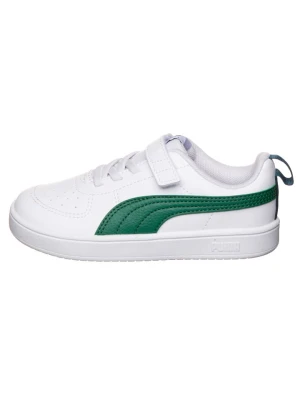 Puma Sneakersy "Rickie AC+" w kolorze biało-zielonym rozmiar: 24