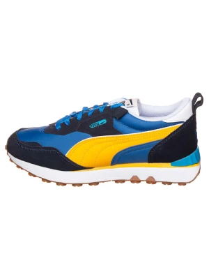 Puma Sneakersy "Rider FV Essentials" w kolorze niebiesko-żółto-białym rozmiar: 44