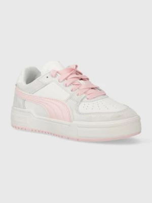 Puma sneakersy skórzane CA Pro Queen of3s Wns kolor biały 395882