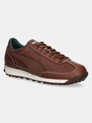 Puma sneakersy skórzane Easy Rider Palais Artisan męskie kolor brązowy 401022