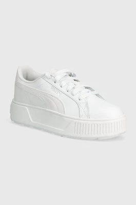 Puma sneakersy skórzane Karmen L kolor biały 384615