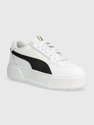 Puma sneakersy skórzane Karmen Rebelle kolor biały 387212