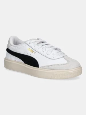 Puma sneakersy skórzane Lajla T-toe kolor biały 397734