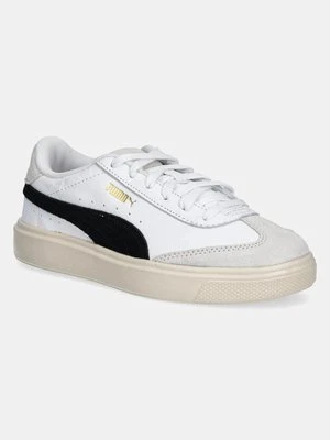 Puma sneakersy skórzane Lajla T-toe kolor biały 397734