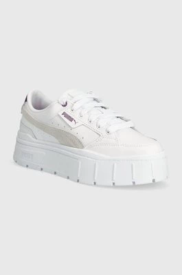 Puma sneakersy skórzane Mayze Stack Wns kolor biały 384363