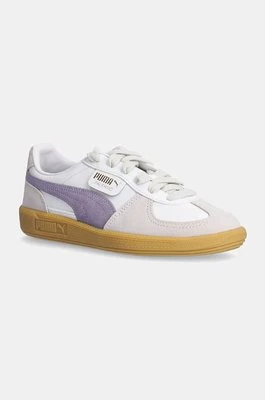 Puma sneakersy skórzane Palermo kolor fioletowy 396464