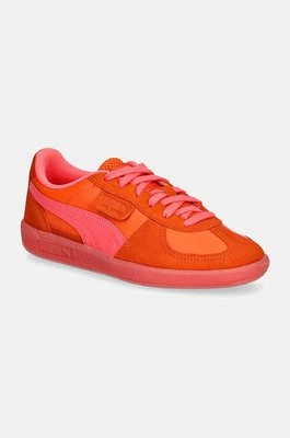 Puma sneakersy skórzane Palermo kolor pomarańczowy 398381