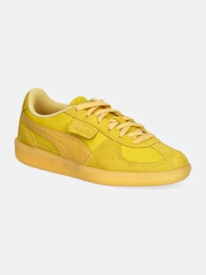 Puma sneakersy skórzane Palermo kolor żółty 398381