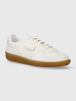 Puma sneakersy skórzane Palermo Premium kolor biały 397246