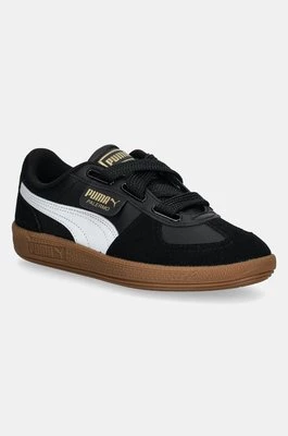 Puma sneakersy skórzane Palermo Wide Lace SD kolor czarny 402109