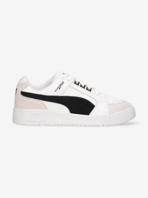 Puma sneakersy skórzane Slipstream kolor biały 385694.02-BIALY