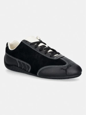 Puma sneakersy skórzane Speedcat Icons czarny