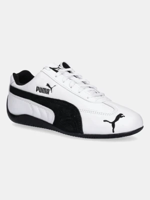 Puma sneakersy skórzane Speedcat LTHR kolor biały 403175