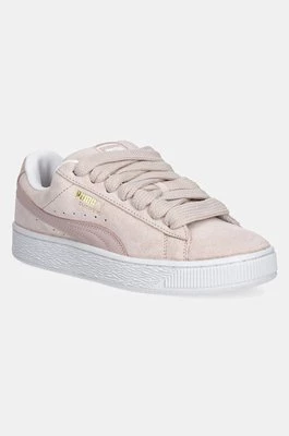 Puma sneakersy skórzane Suede XL kolor beżowy 395205