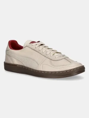 Puma sneakersy skórzane Super Team Palais Artisan męskie kolor beżowy 400374