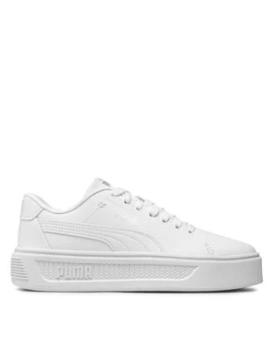 Puma Sneakersy Smash Platform V3 Sleek 38940101 Biały