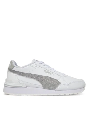 Puma Sneakersy St Runner V4 Sl Glitter Jr 401586 01 Biały