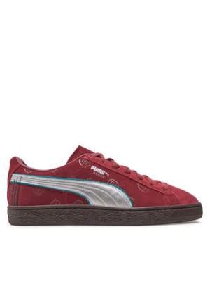 Puma Sneakersy Suede 2 ONE PIECE 396521 01 Bordowy