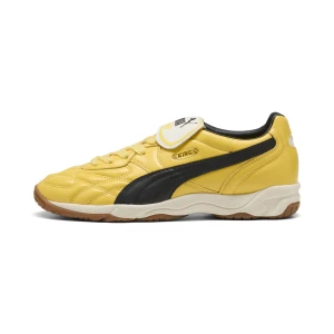 PUMA Sneakersy unisex King Indoor, Buty, Żółty,